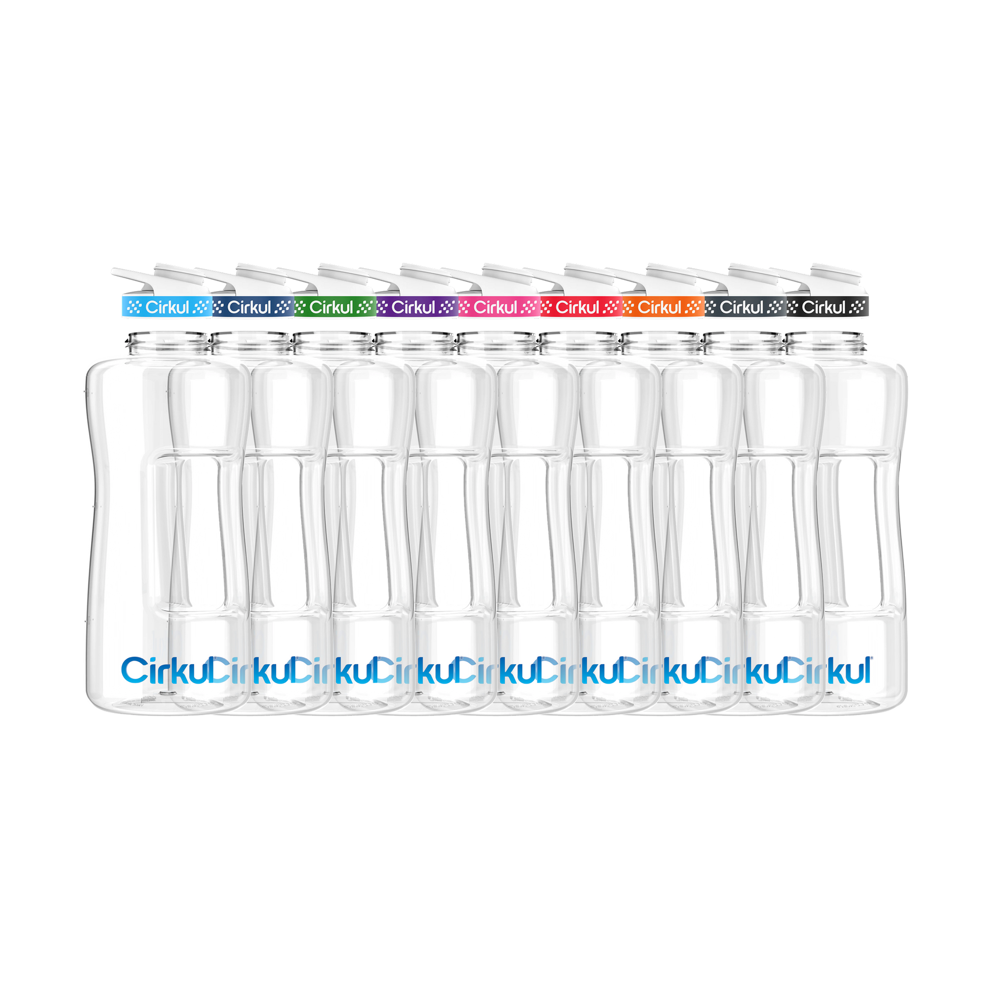 62oz. Plastic Bottle & Comfort Grip Lid